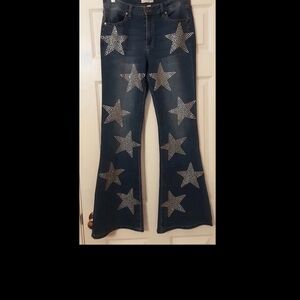 Star-Studded Blue Jeans